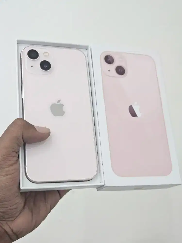 Apple 13 128 bh93 pink super like new