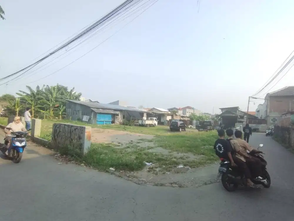 Dijual Tanah Hook Luas di Duren Jaya Bekasi