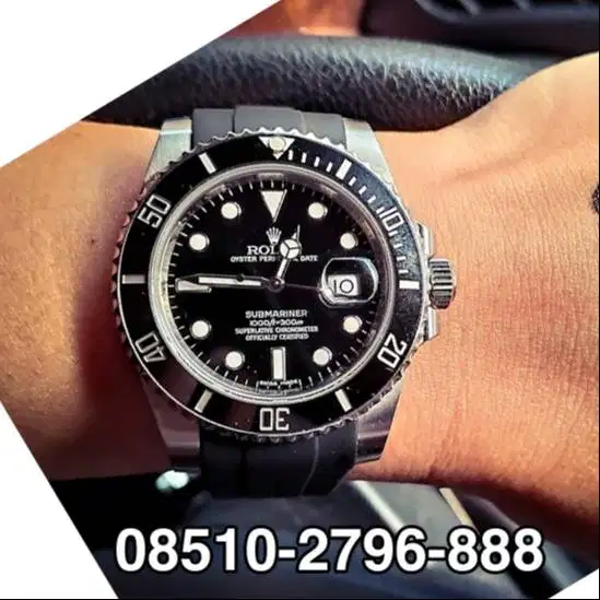 JUAL CEPAT ROLEX SUBMARINER DATE – STAINLESS STEEL