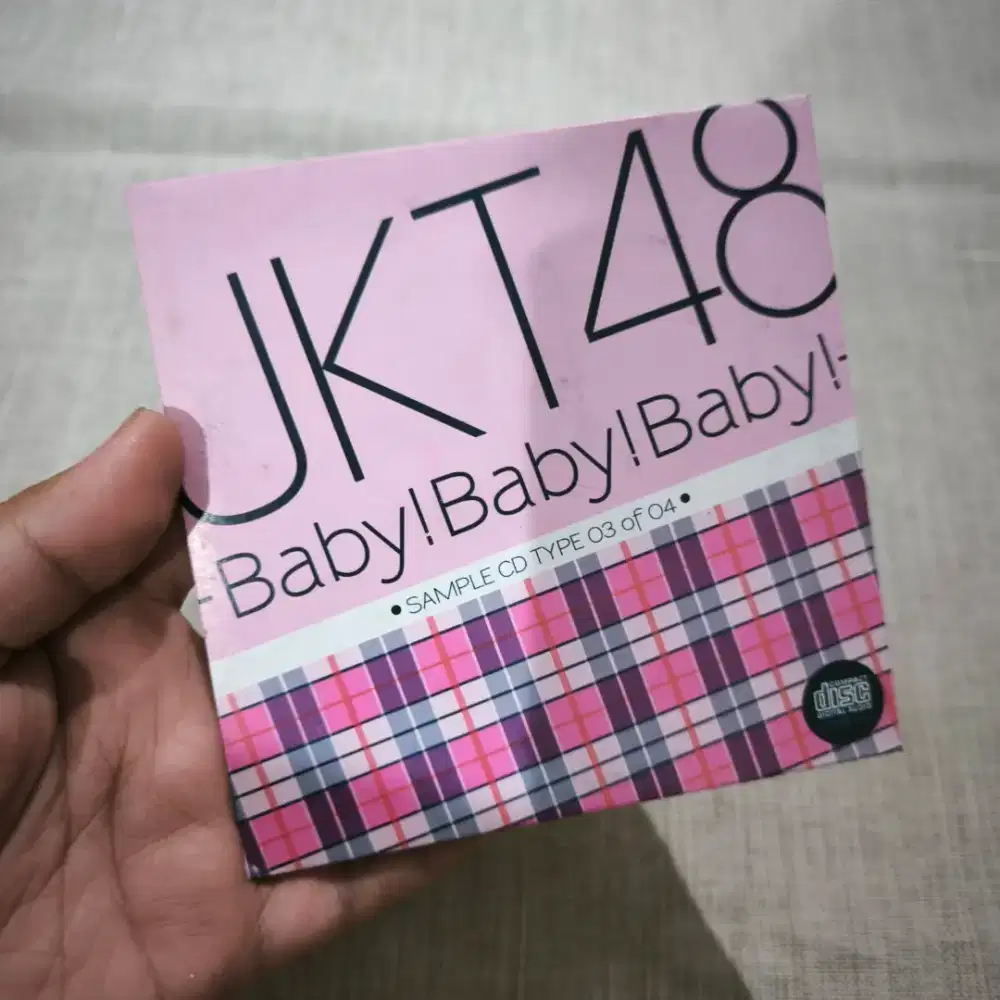 Kaset CD JKT48 Compact Disc Baby Baby Baby!