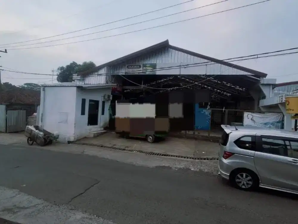 DILELANG MURAH Gudang SHM luas strategis Sukamelang, Subang , dekat tol subang