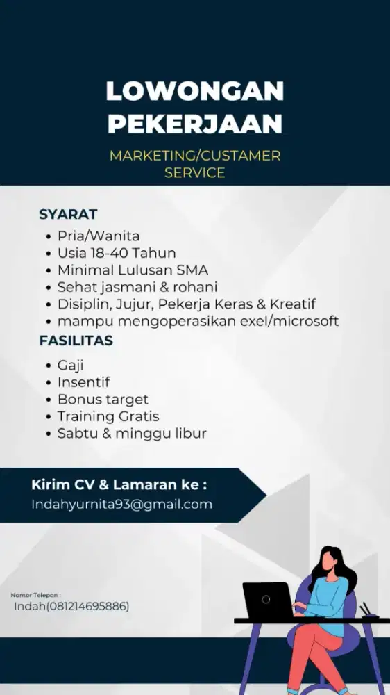 Loker terbaru guys