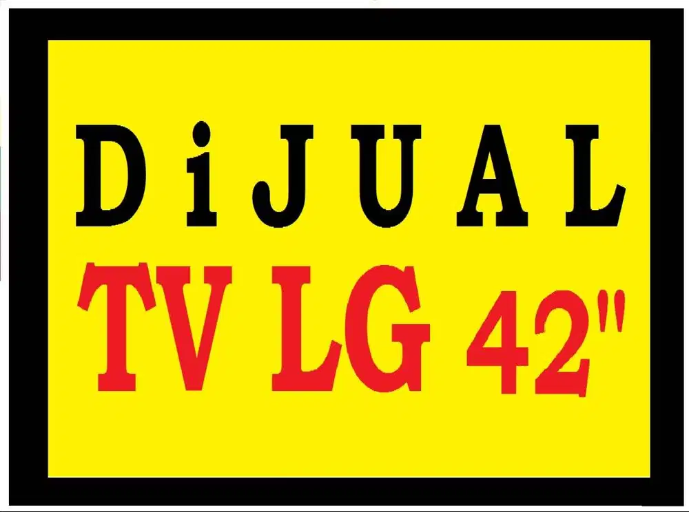 TV  LG ukuran 42 inch