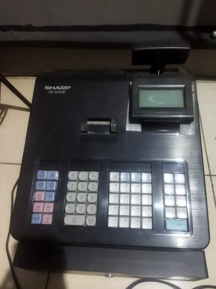 Mesin kasir sharp-A207B
