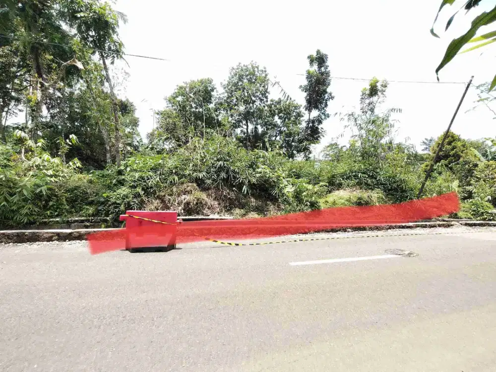 Tanah kosong pinggir jln Baturaden Timur Gandatapa Sumbang Banyumas