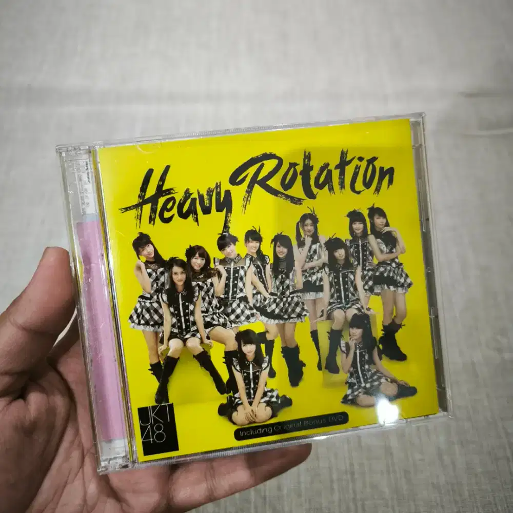 Isi 10 Lagu 2 Kaset CD JKT48 Team J Compact Disc Heavy Rotation Audio