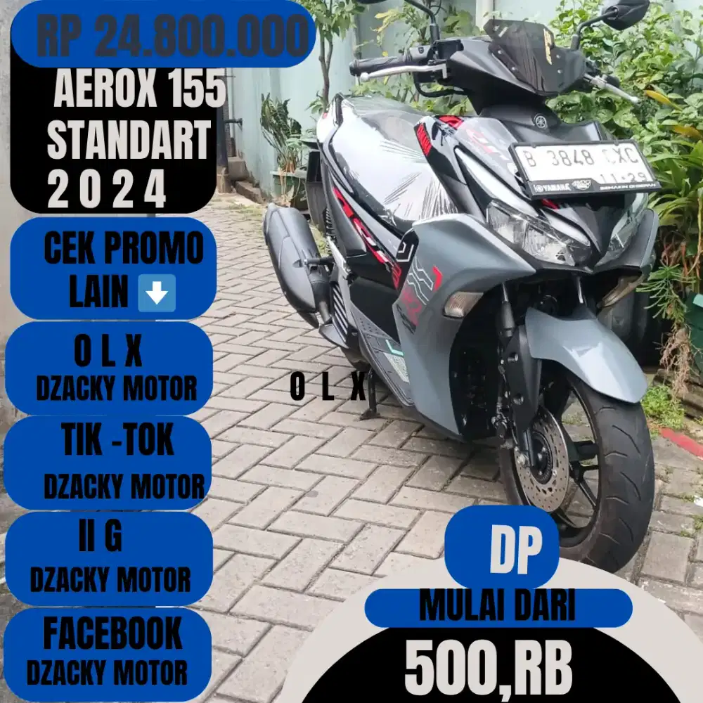 AEROX 155 STANDART 2024 SECOND LIKE NEW