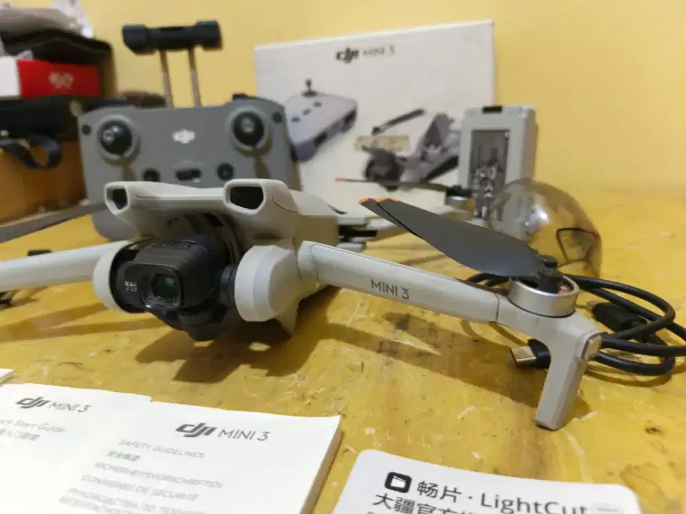 Drone Dji Mini 3 Basic Fullset Second