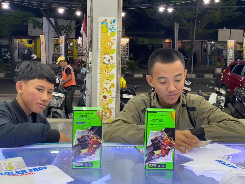 Infinix hot 60 pro 8/256 new garansi resmi bisa kredit
