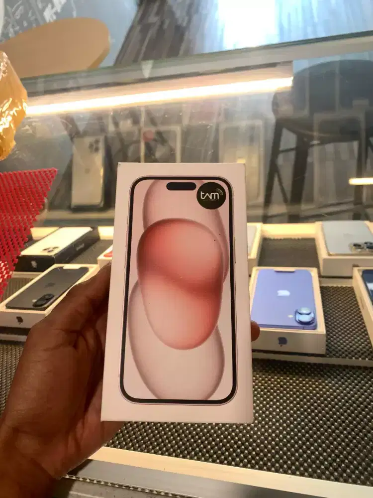 iphone 15 basic pink 128gb resmi indo BNIB