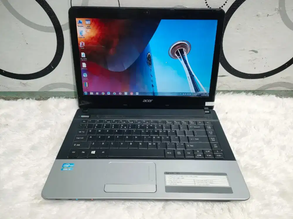 Laptop Acer Aspire E1-471 -CORE I3 GEN2 -SSD 128GB -4GB -SIAP PAKE AJA