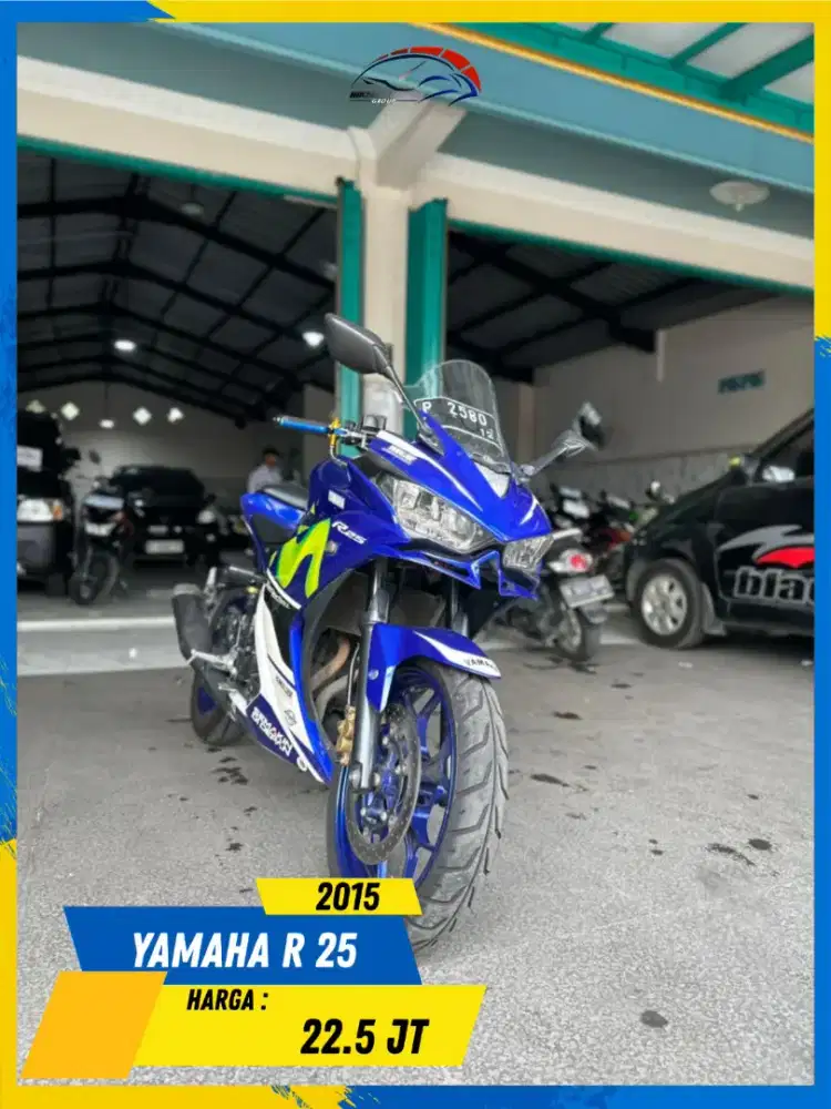 YAMAHA R 25 2015 PLAT P MURMER MASZEHH HIKMAH MOTOR KEPUH MALANG