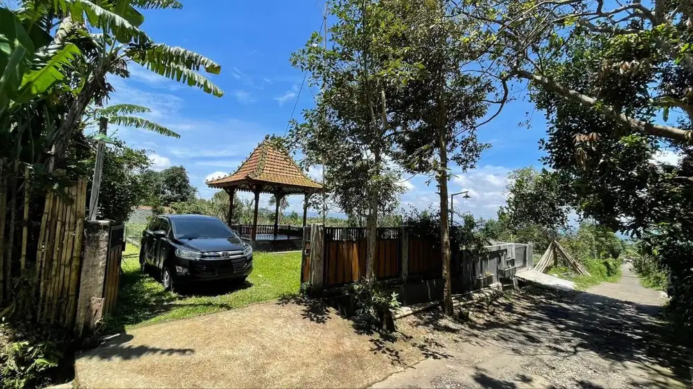DIJUAL TANAH, SAUNG, KOLAM IKAN