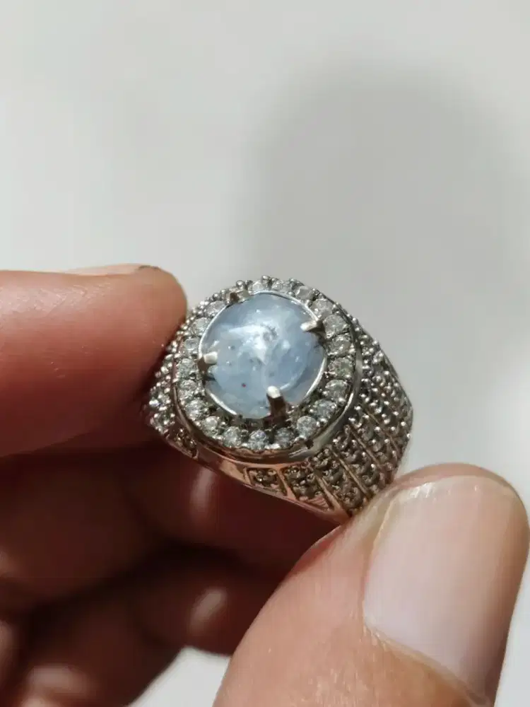 Natural Star Blue Sapphire No Heat 2.91crt Kristal Srilanka
Memo CGL