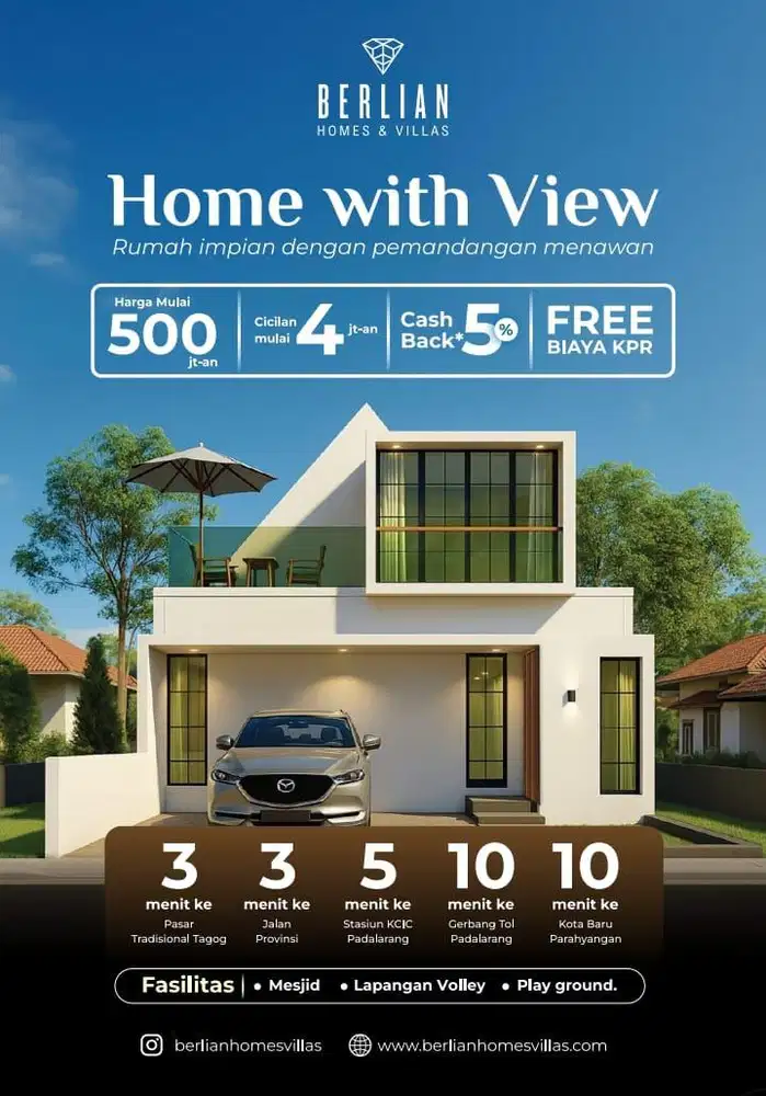 Berlian Homes and Villas Padalarang