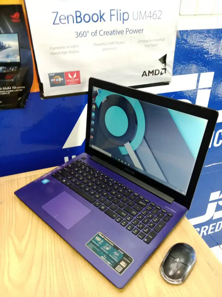 LAPTOP SEKOLAH ASUS X553M RAM 2GB HDD 500GB SIAP PAKAI