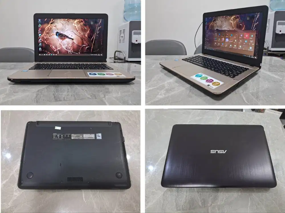 Laptop ASUS Ram 4GB Win ORI SSD +HD ReadyUp Sound Dahsyat Mulus Garans