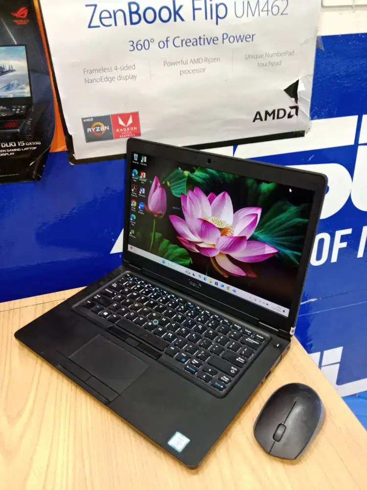 LAPTOP KERJA DELL LATITUDE 5490 CORE i7 RAM 8GB SSD 256GB SIAP PAKAI