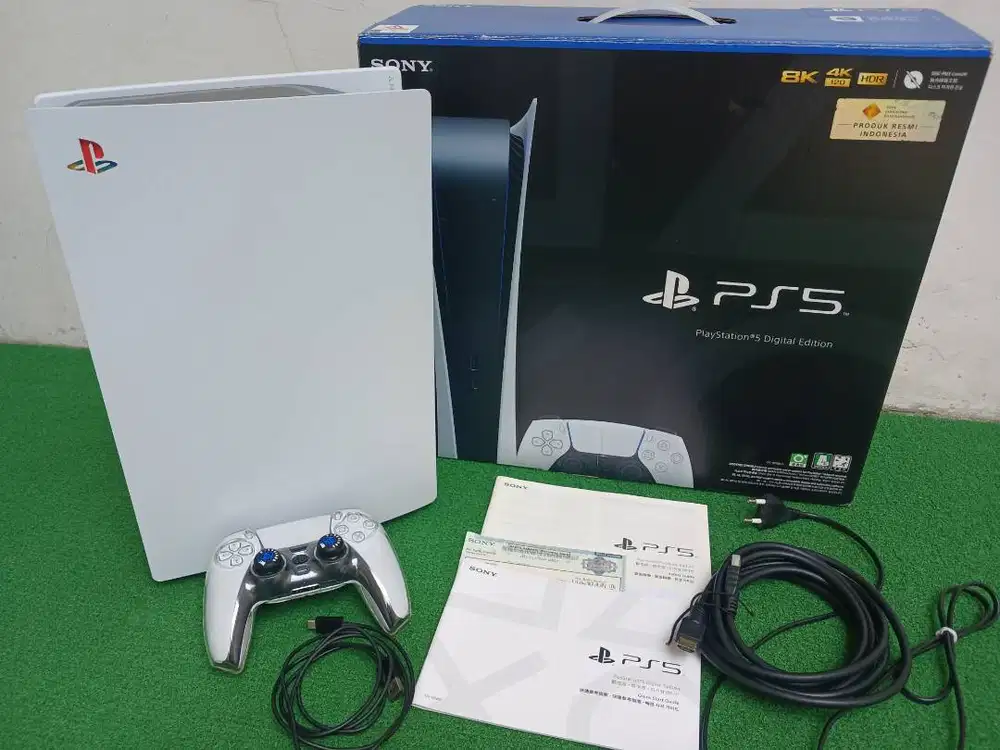 PS5 FAT Digital Full Set Ex Garansi Resmi Sony Indonesia