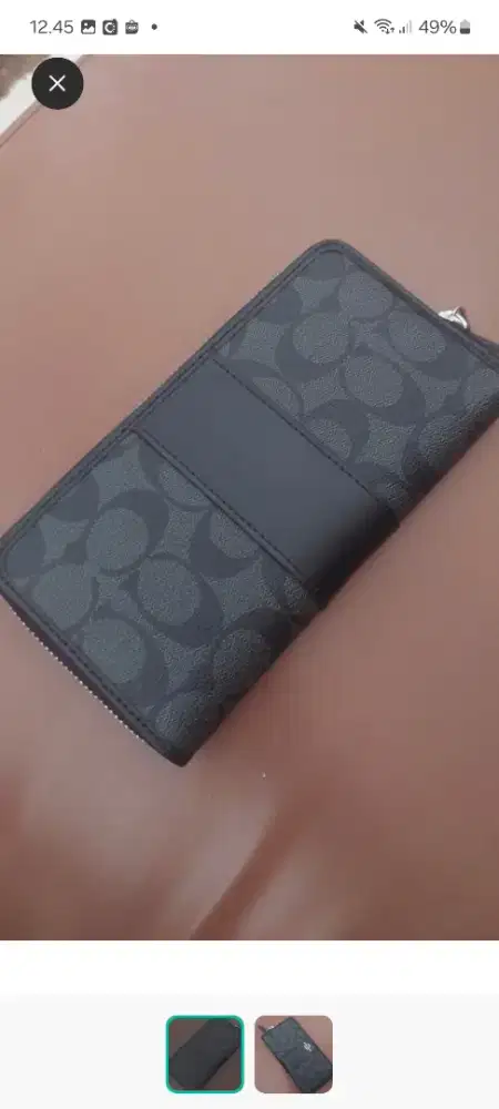 Dompet wanita coach ori