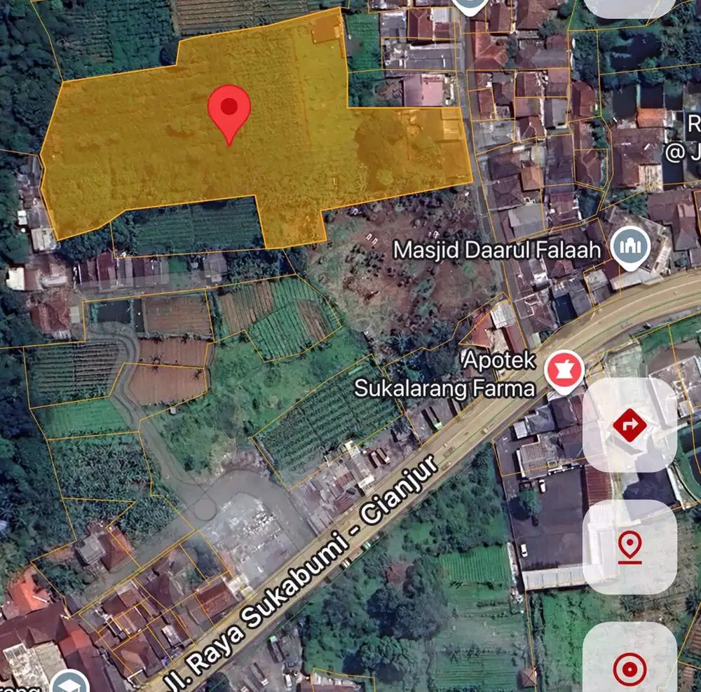 Dijual Tanah 5900m2 Sukalarang, Sukabumi - Cianjur Jawa Barat