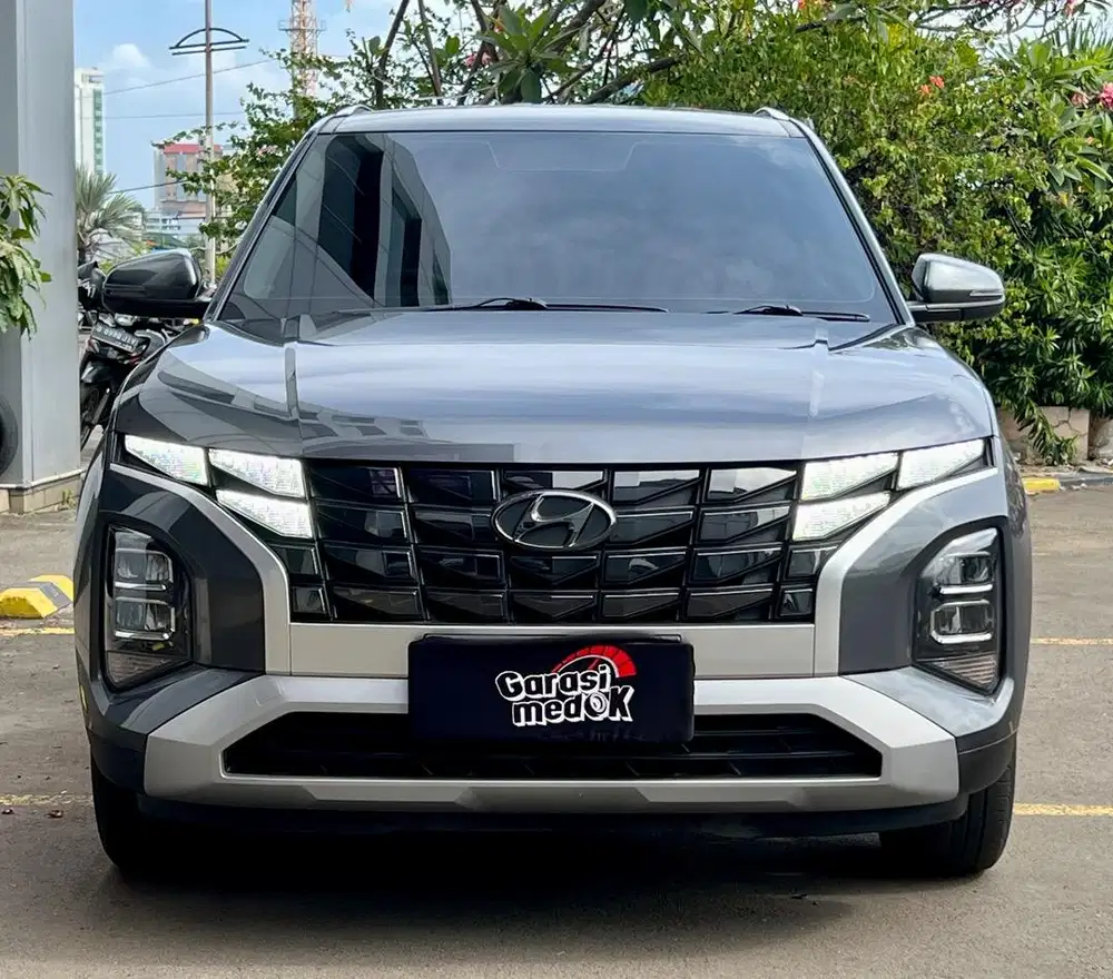 Hyundai Creta Style 2022 Antik Low KM Murah Bekas Irit Abu Ganjil Top
