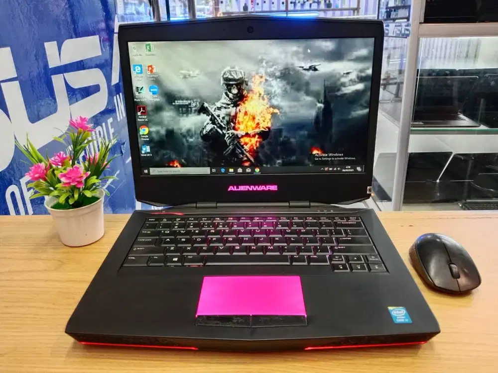 LAPTOP GAMING ALIENWARE 14 -P39G001 CORE i7 RAM 16GB SSD 256GB SUPER