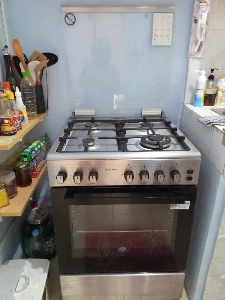 Kompor Azalea ISCHIA Free Standing Stainless Steel 60cm
