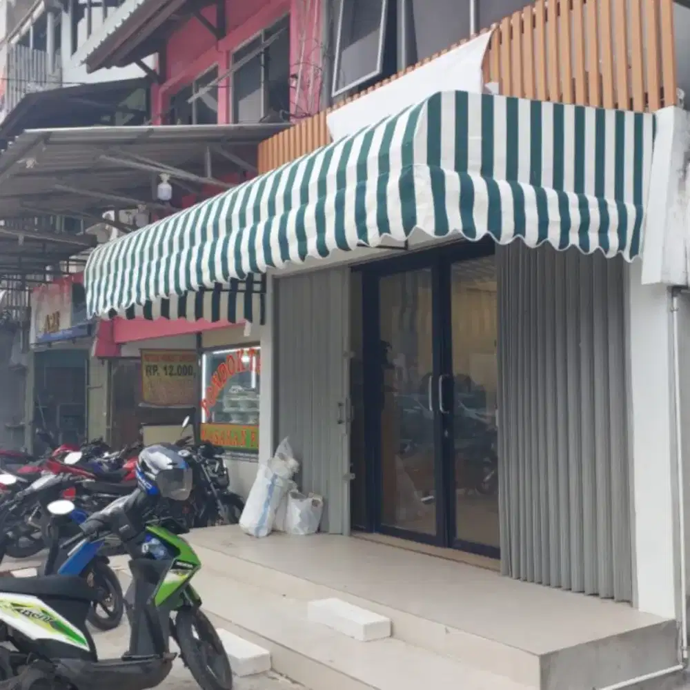 Terima pesanan pemasangan canopy awning / kain 020