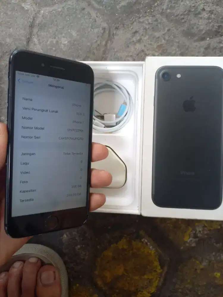 Iphone 7 256gb (Fullset) inter all op