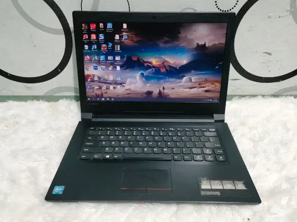 Jual cepet Laptop Lenovo Ideapad V110 -CELERON N3350 -SSD 128GB -4GB