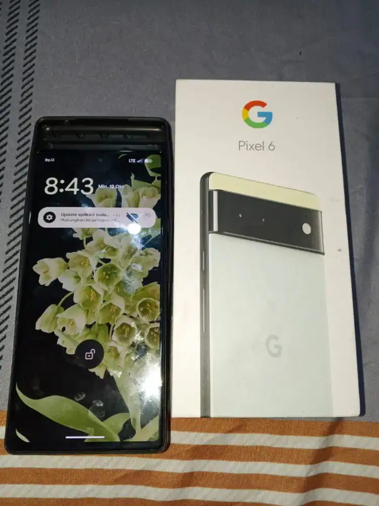 Google pixel 6 128gb fullset IMEI aman bisa TT