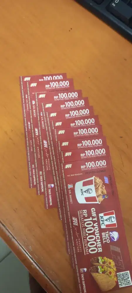 Voucher makan KFC