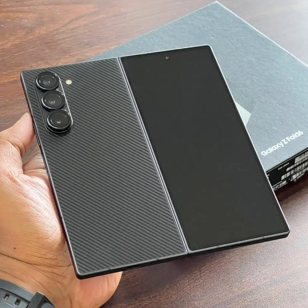 Samsung Z Fold 6 12/256gb Crafted Black SEIN Mulus Istimewa