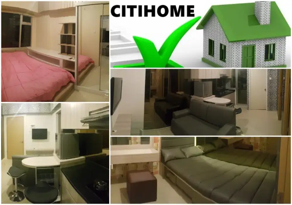 Menyewakan apartemen educity 2BR bulanan by citihome