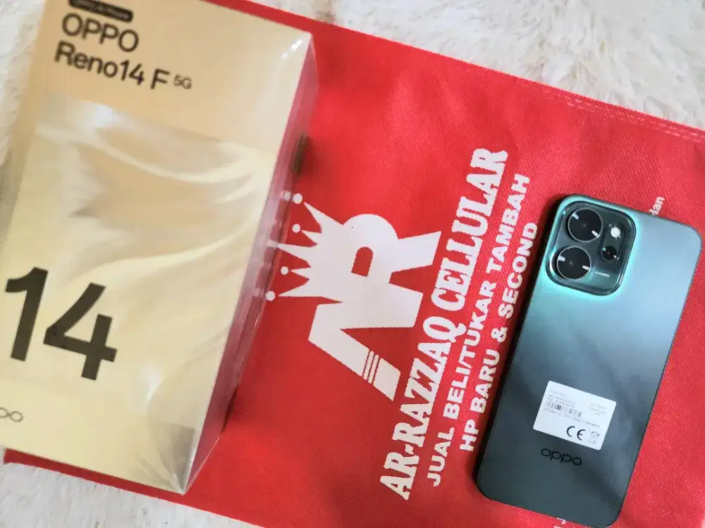 OPPO RENO 14F 5G 8/256 Baterai 6000 mah