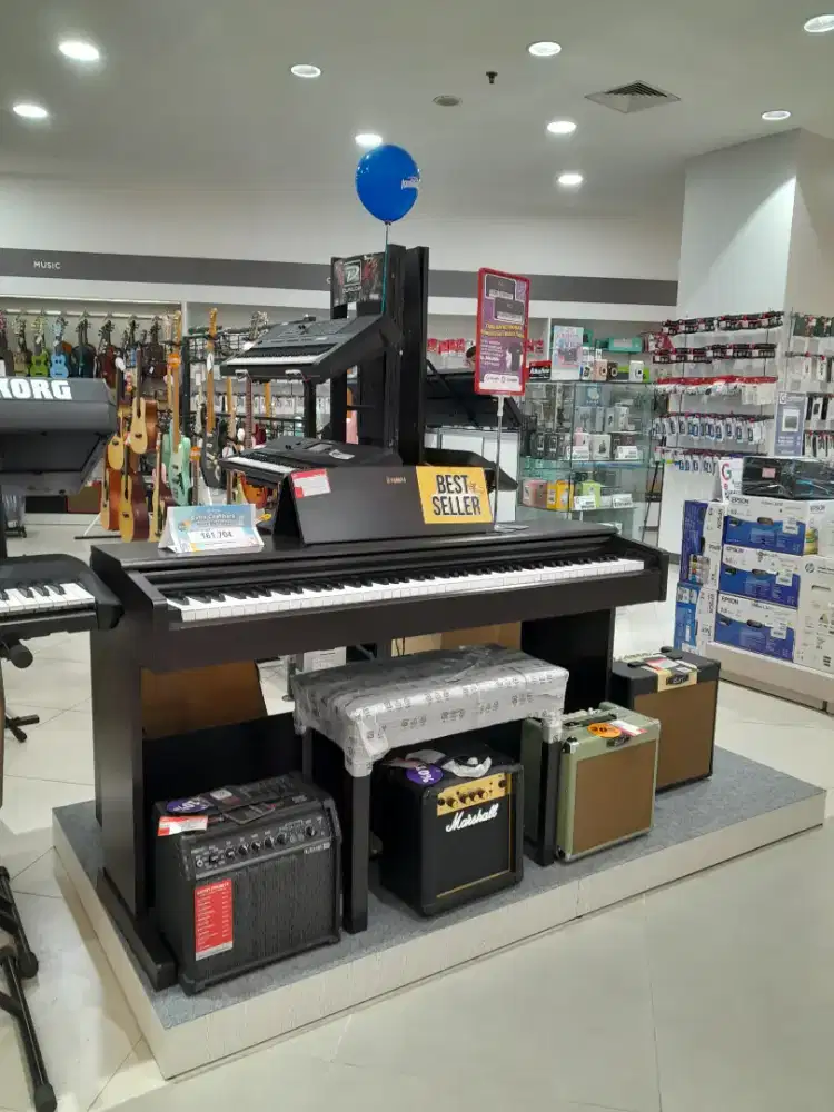 Promo cicilan tanpa kartu kredit ,digital piano Yamaha adaptor bangku