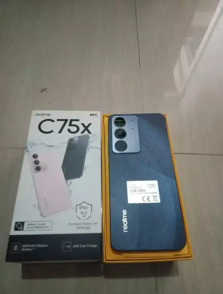 Realme c75x Ram 8/128
