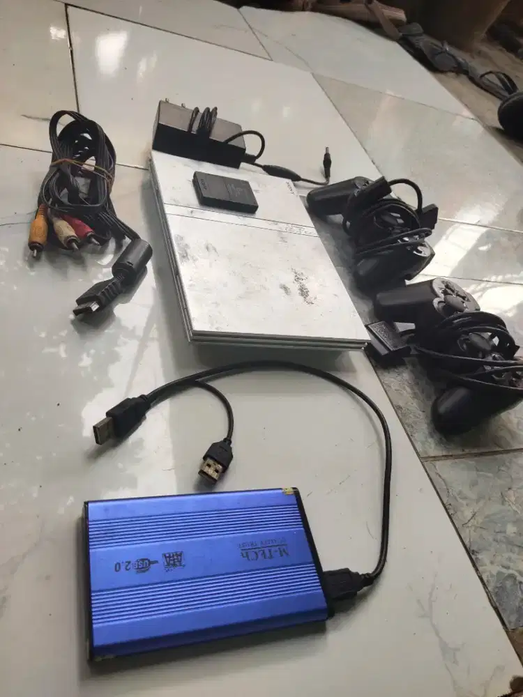 PS 2 Slim paket lengkap