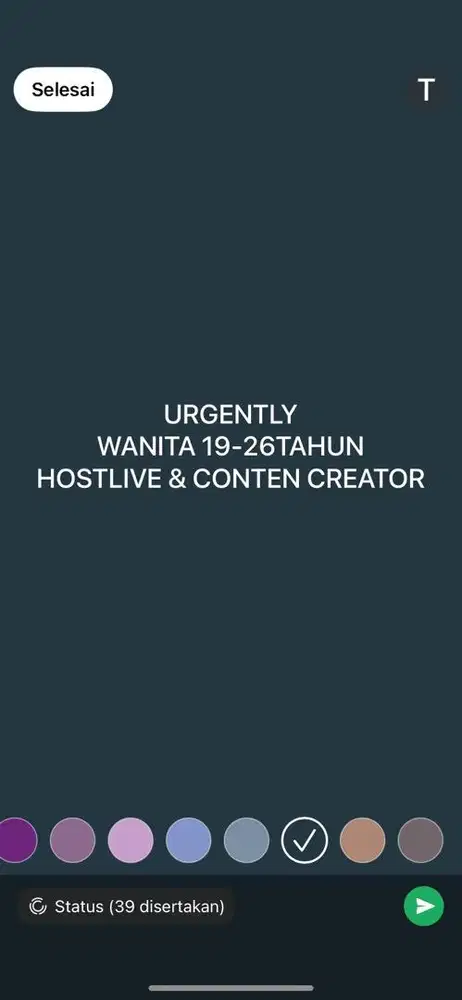 HOSTLIVE & CONTEN CREATOR