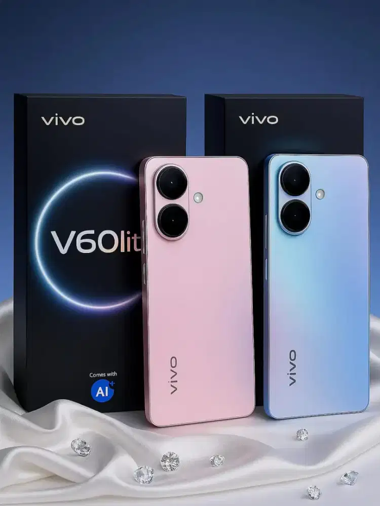 Promo Cicilan Gratis 1x atau 2x Cicilan Vivo V60 Lite ram8 256gb