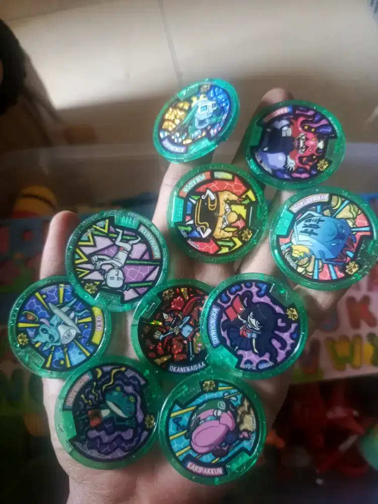 Yokai watch medal 10 pcs
