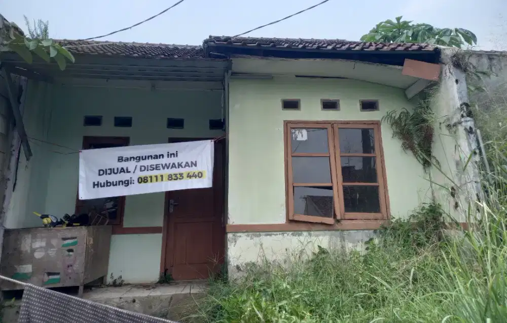 Di Jual Rumah Griya Salak Endah 2 Blok F2 25 - 26 (unit berdampingan)
