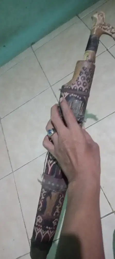 Mandau koleksi  .