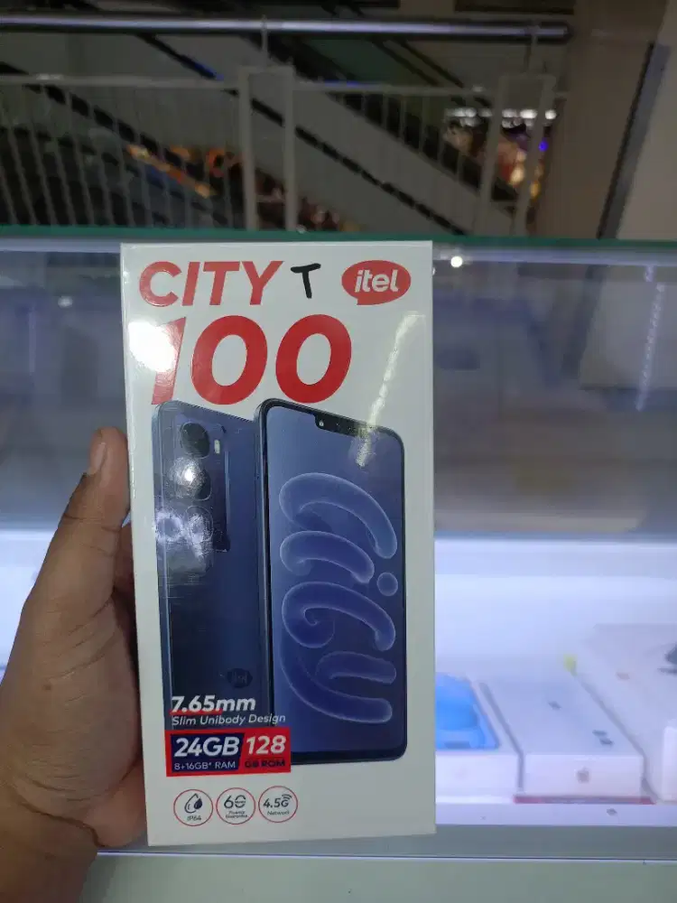 Itel city 100 ram 8/128 cicilan aeon fast