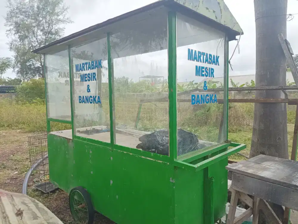 Gerobak usaha jualan