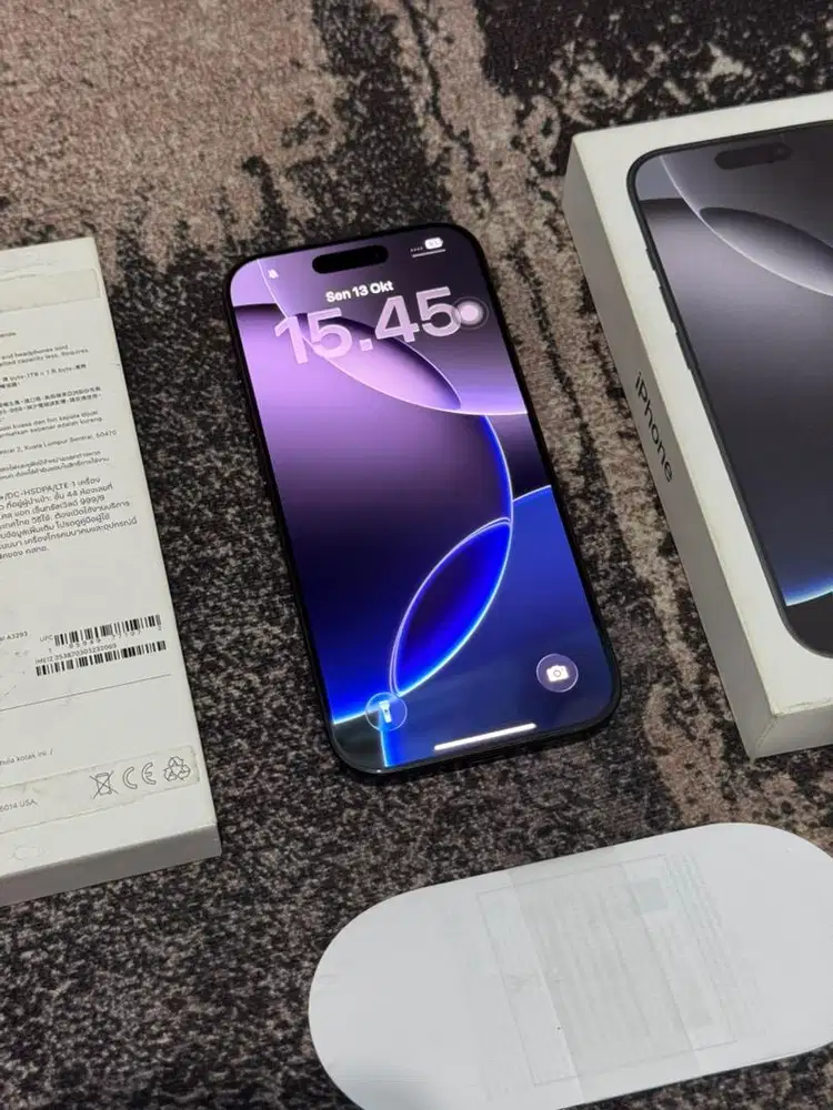 Iphone 16 Pro 256 Full Set Original Ex Garansi Zpa