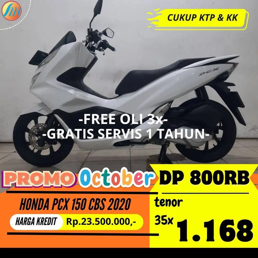 HONDA PCX 150 CBS 2020 KREDIT DP 800RIBU ANGSURAN SANGAT RINGAN