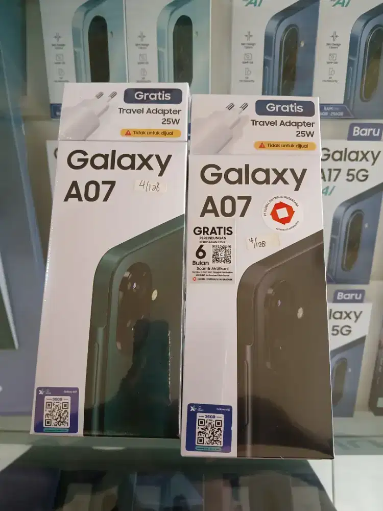 Samsung A07 4+4/128GB, HellioG99, 50MP, Baru fresh segel,Garansi resmi