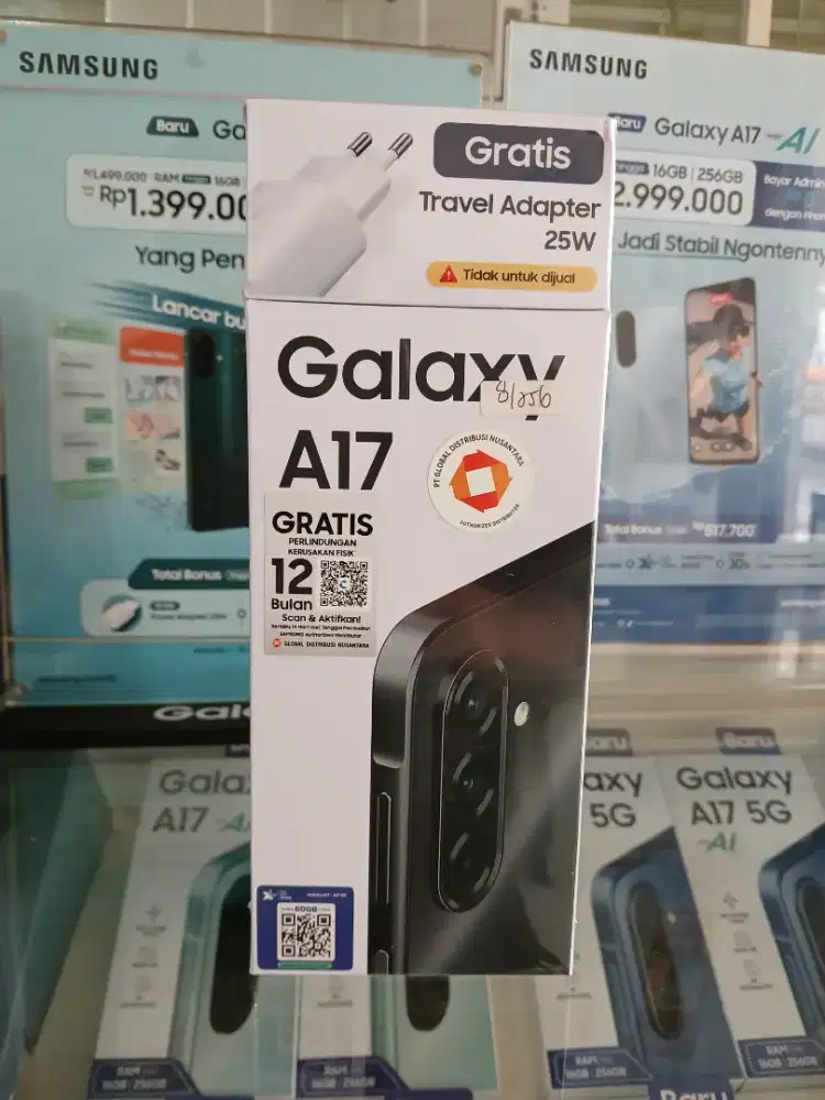 Samsung A17 LTE 8+8/256GB,50MP OIS, Baru fresh segel, Garansi resmi